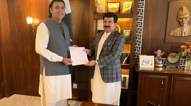 سینیٹر مصطفی نواز کھوکھر سینیٹ کی رکنیت سے مستعفی ہو گئے