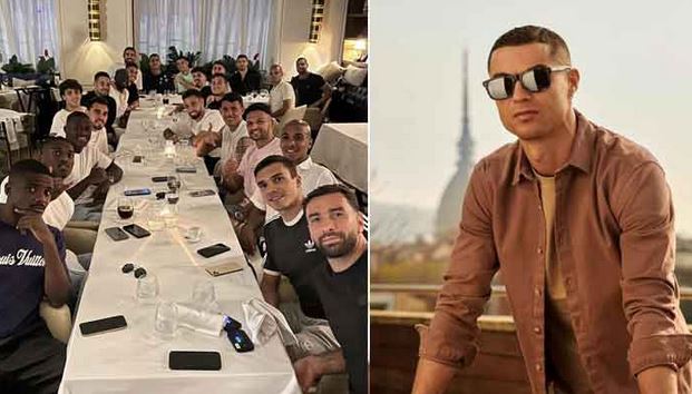 رونالڈو کا قطر کے جدید ہوٹل میں ساتھی کھلاڑیوں کو عشائیہ، 3 کھلاڑیوں نے شرکت نہ کی