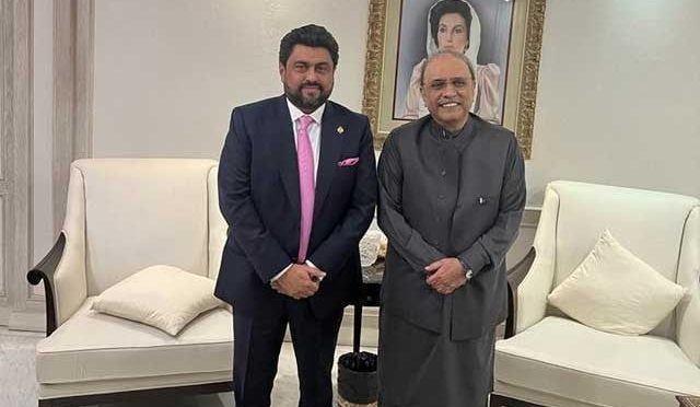 گورنر سندھ کی آصف زرداری سے ملاقات، سیاسی صورتحال پر تبادلہ خیال