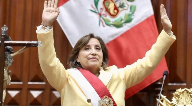 پرو میں پہلی خاتون صدر بن گئیں