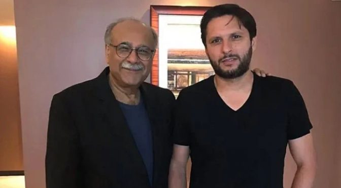 آفریدی نے پی سی بی منیجمنٹ کمیٹی میں کام کرنے سے انکار نہیں کیا،نجم سیٹھی کی وضاحت