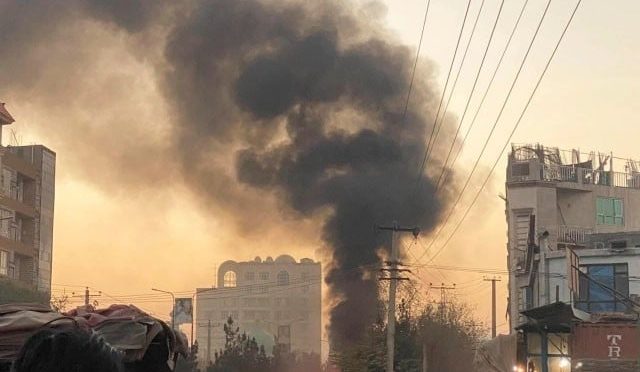 افغانستان؛ چین کے مہمان خانے کے نزدیک زوردار دھماکا اور فائرنگ