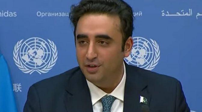 پاکستان کو ایف اے ٹی ایف کا رکن بنایا جائے، بلاول بھٹو