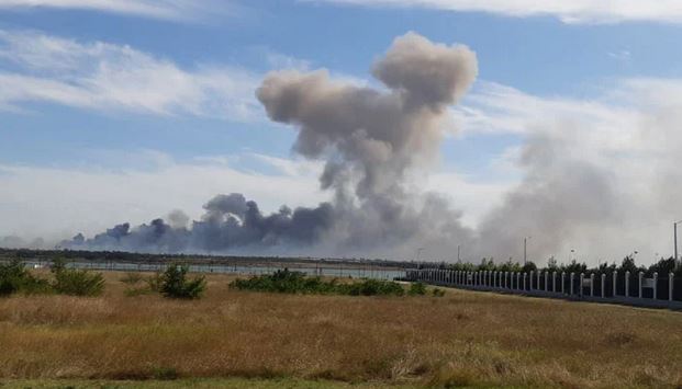 روس کے دو فضائی اڈوں پر دھماکوں سے 3 افراد ہلاک ہوگئے