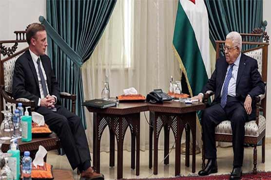 فلسطینی صدر محمود عباس سے امریکی مشیر قومی سلامتی کی ملاقات