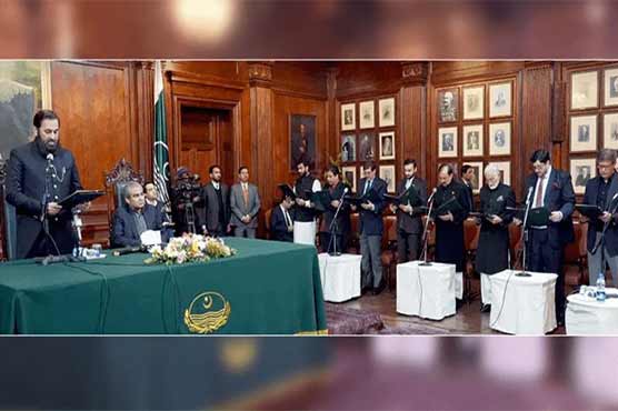 پنجاب کی نگران کابینہ کے 8 وزراء کو قلمدان سونپے جانے کا نوٹیفکیشن جاری