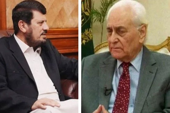گورنرپختونخوا سے اعظم خان کی مشاورت، آج نگران کابینہ کی حلف برداری کا امکان