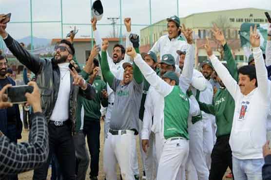 فرینڈلی بیس بال میچ ، پاکستان نے بھارت کو شکست دیدی