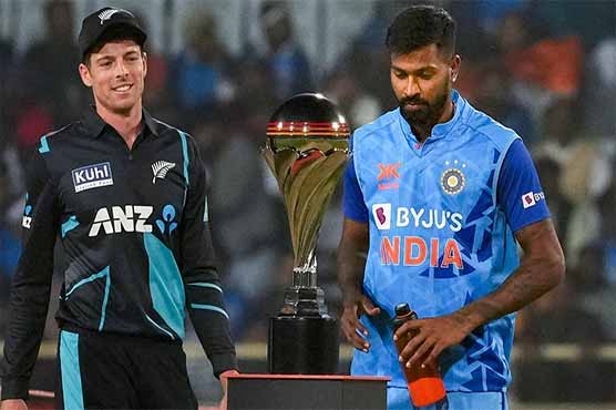 بھارت اور نیوزی لینڈ کے درمیان آخری ٹی 20 آج کھیلا جائے گا