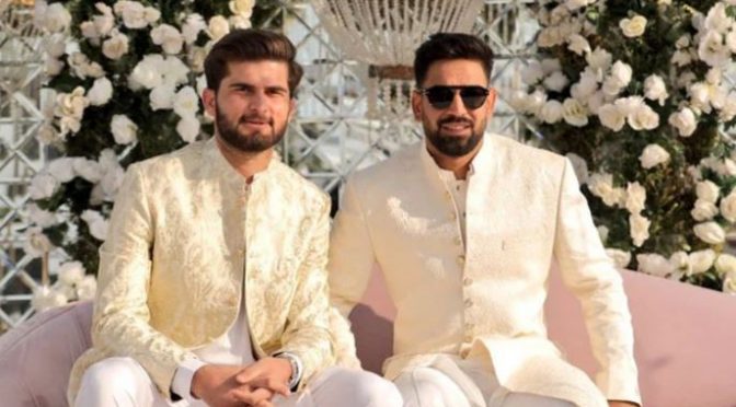 ’دوبارہ سلیبریٹ کریں گے ‘، حارث کا شاہین کے نکاح سے متعلق خصوصی پیغام