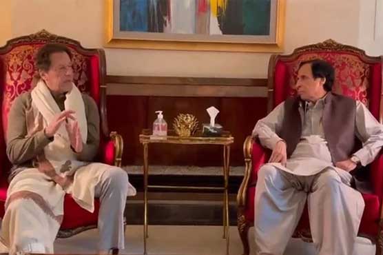 چودھری پرویز الہٰی کی عمران خان سے ملاقات، جیل بھرو تحریک کی حمایت کا اعلان