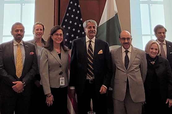 وزیر تجارت سید نوید قمر کی واشنگٹن میں امریکی تجارتی نمائندہ سے ملاقات