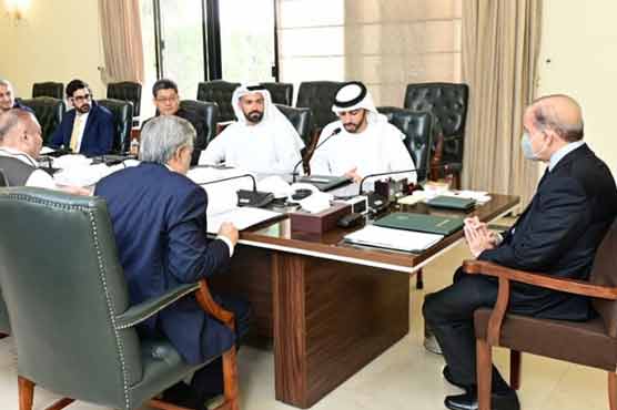 وزیراعظم سے متحدہ عرب امارات کی سرمایہ کاری کمپنی کے وفد کی ملاقات