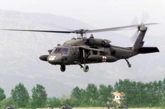 امریکی فوج کے 2 بلیک ہاک ہیلی کاپٹر آپس میں ٹکرا کرتباہ
