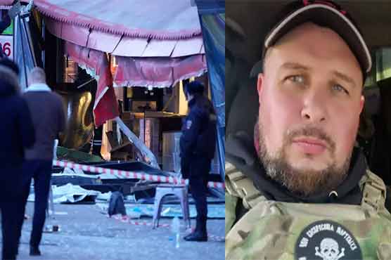 معروف روسی ملٹری بلاگر ولادلین تاتارسکی بم دھماکے میں ہلاک
