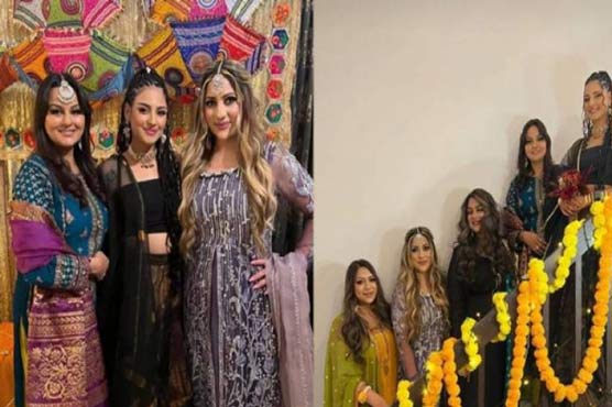 شمعون اور جویریہ عباسی کی بیٹی کی شادی کی تقریبات کا آغاز، تصاویر وائرل