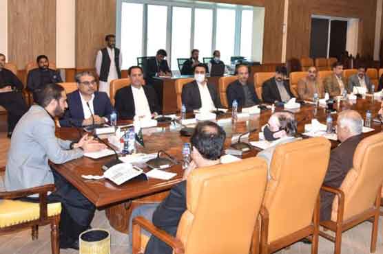 وزیر داخلہ بلوچستان کی زیر صدارت اجلاس، امن و امان کے حوالے سے بریفنگ