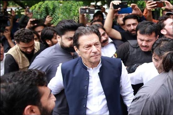 عمران خان کو دہشتگردی کے مقدمات میں طلبی کے نوٹسز جاری