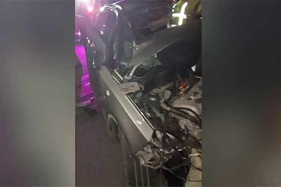 رحیم یار خان : موٹر وے ایم فائیو پر ٹریفک حادثہ ، 3 افراد جاں بحق