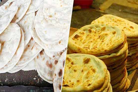 لاہور میں سادہ روٹی اور نان کی قیمت میں کمی