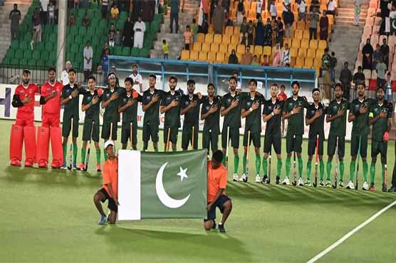 پاکستان مسلسل تیسری بار جونیئر ہاکی ایشیا کپ کے فائنل میں پہنچ گیا