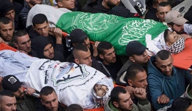 اسرائیلی فوج کی فائرنگ میں مزید 2 فلسطینی نوجوان شہید
