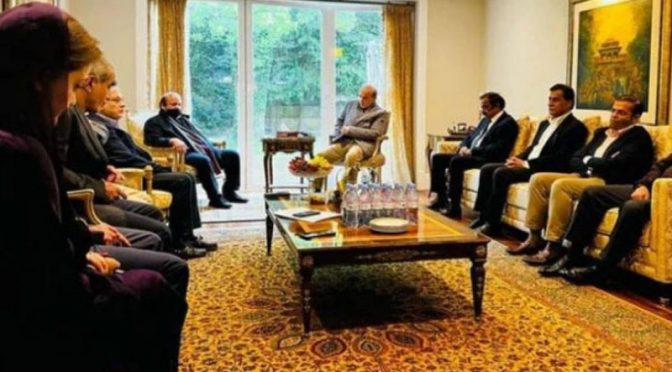 لیگی قائدین کی لندن میں بیٹھک،انتخابات میں جارحانہ انداز اپنانے کا فیصلہ