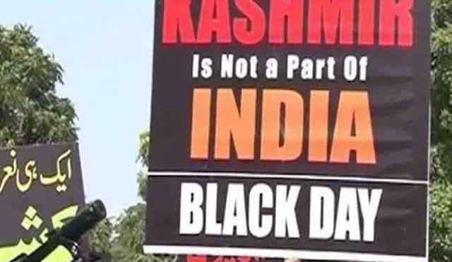 بھارتی قبضے کو 76 سال مکمل، کشمیری دنیا بھر میں یوم سیاہ منا رہے ہیں