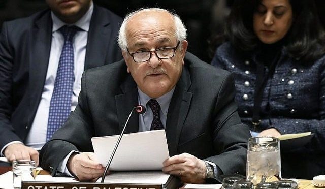 خدارا ! ہمارے بچوں کو بچالیں؛ فلسطینی مندوب اقوام متحدہ اجلاس میں رو پڑے