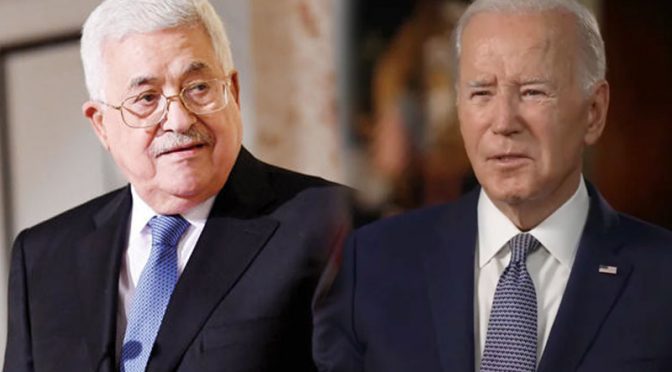 فلسطینی صدر کا ملاقات سے انکار ، جوبائیڈن نے اردن کا دورہ منسوخ کر دیا