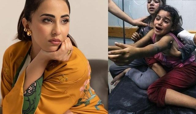 فلسطین کی حمایت پر اُشنا شاہ کا انسٹاگرام اکاؤنٹ “شیڈوبین” ہوگیا