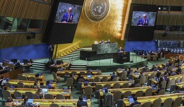 اقوام متحدہ کا ہنگامی اجلاس، غزہ میں فوری جنگ بندی کی قرار داد بھاری اکثریت سے منظور