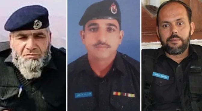 حکومت کا ٹانک میں دہشتگردوں کا مقابلہ کرنیوالے پولیس اہلکاروں کیلئے 10 لاکھ روپے انعام کا اعلان