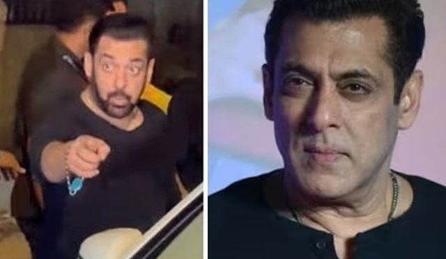 “پیچھے ہٹ جاؤ”، سلمان خان نے آنکھیں دِکھا کر ہجوم کو خاموش کروا دیا