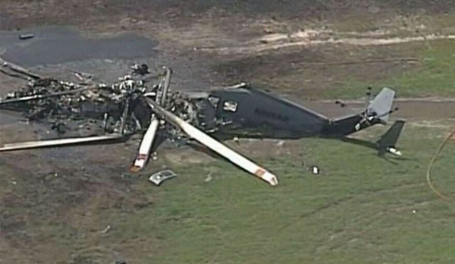 کیلی فورنیا میں امریکی فوجی ہیلی کاپٹر گر کر تباہ؛ 5 اہلکار ہلاک