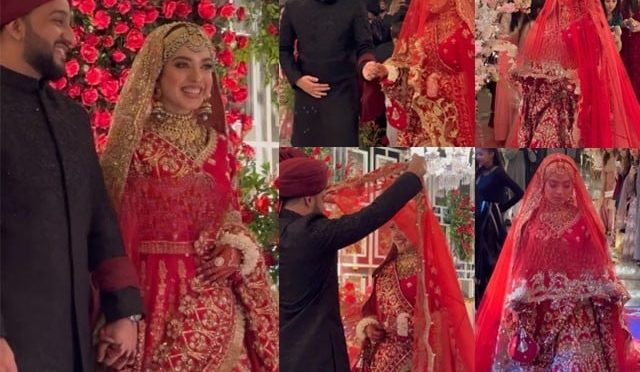 عریشہ رضی رشتہ ازدواج میں منسلک، تصاویر وائرل