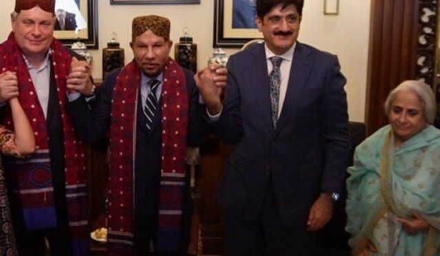 وزیر اعلیٰ سندھ اور عذرا پیچوہو کی نیویارک اسمبلی کے ڈپٹی اسپیکر کے ساتھ ملاقات