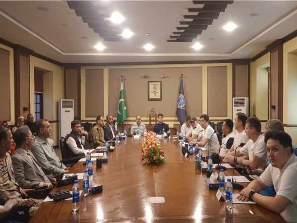 قازقستان کے تجارتی وفد کا میری ٹائم سیکٹر میں بزنس کے فروغ کیلئے کے پی ٹی کا دورہ