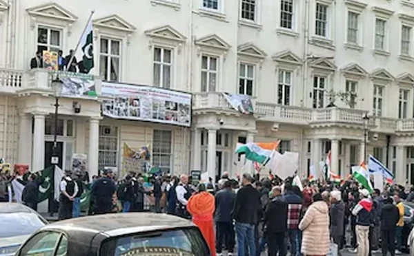 پہلگام فالس فلیگ؛ لندن میں پاکستانی ہائی کمیشن پر حملے کی بھارتی کوشش