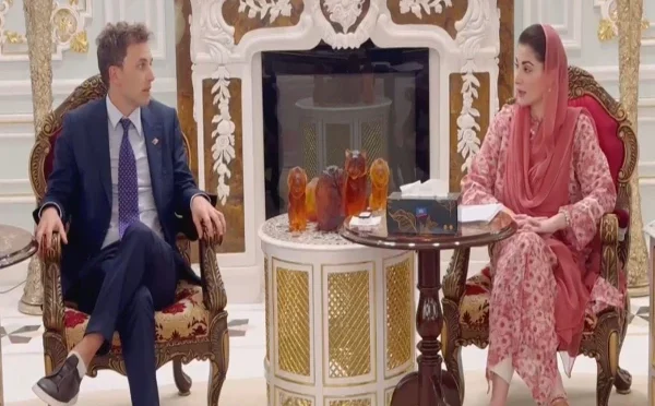 لاہور: مریم نواز سے ورلڈ لبرٹی آرگنائزیشن کے وفد کی ملاقات