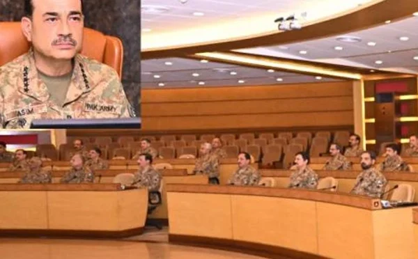 غیر ملکی پشت پناہی والے دشمن عناصر کا قلع قمع ہوگا: کور کمانڈرز کانفرنس