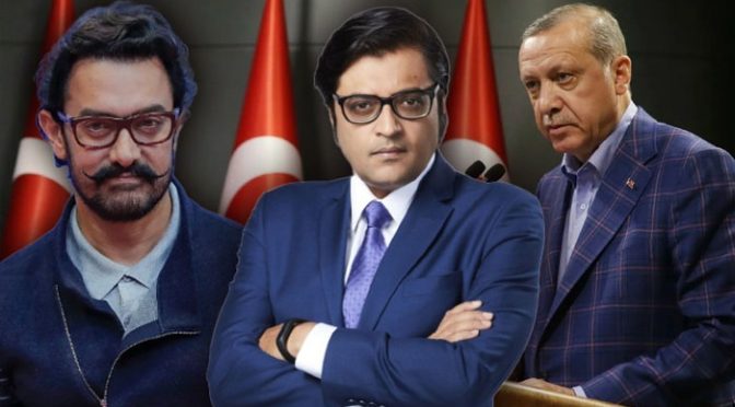 عامر خان پر ارنب گوسوامی کا لفظی وار!