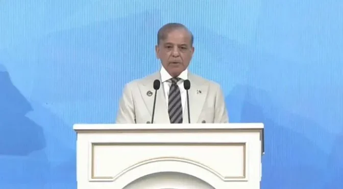 پانی پر کوئی سمجھوتا نہیں! بھارت کو عالمی فورم سے وزیراعظم کی وارننگ