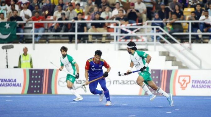 نیشنز کپ: پاکستان نے جاپان کو 2-3 سے شکست دی