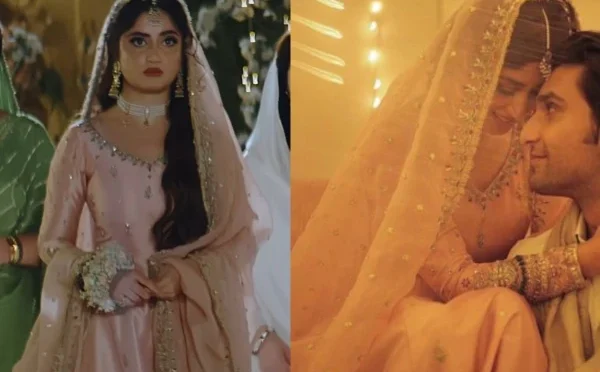 سجل علی کو ڈرامے میں منگنی کا جوڑا پہننے پر تنقید کا سامنا