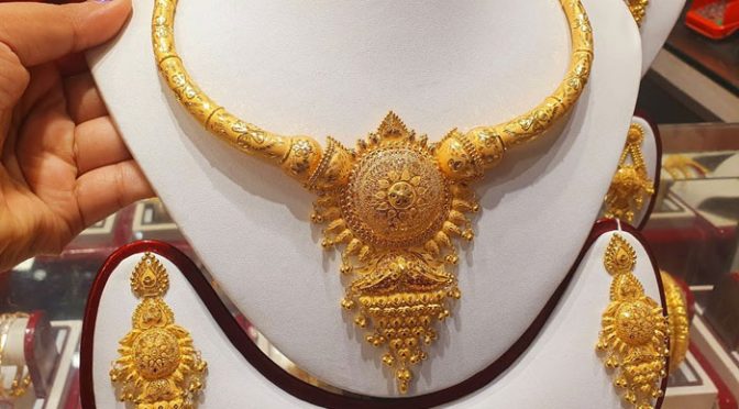 مسلسل کمی کے بعد سونے کی قیمت میں بڑا اضافہ