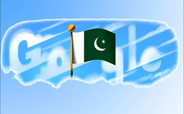پاکستان کے یومِ آزادی پر گوگل نے اپنا ڈوڈل تبدیل کردیا