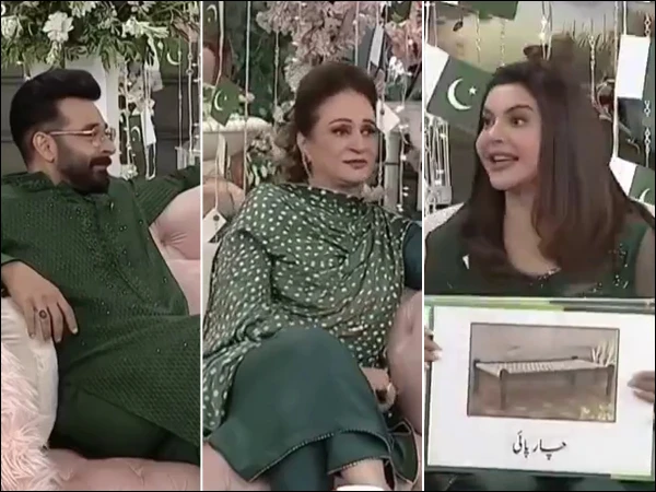 ندا یاسر کے شو میں بشریٰ انصاری اور فیصل قریشی کی نامناسب گفتگو، صارفین برہم