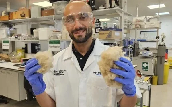 بالوں سے بنا عجیب و غریب ٹوتھ پیسٹ