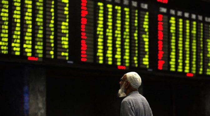 اسٹاک ایکسچینج میں کاروبار کا مثبت دن، 100 انڈیکس میں 1353 پوائنٹس کا اضافہ